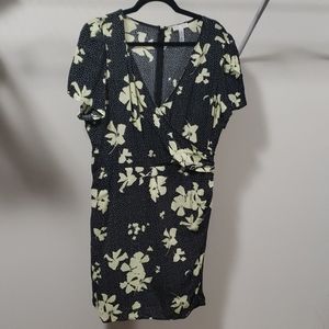 Faux Wrap Dress